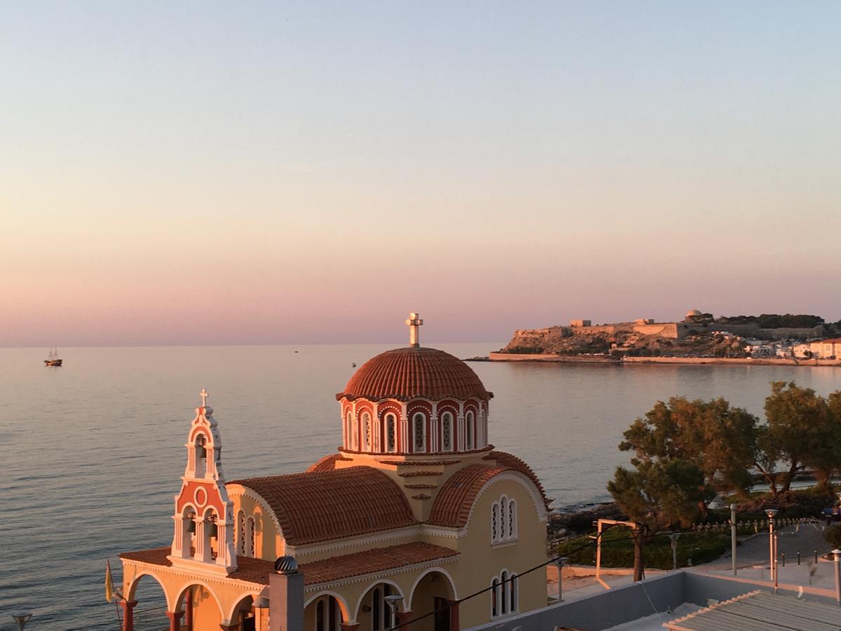 Koumpe Blue Sea View Apartment Rethymno Exterior foto
