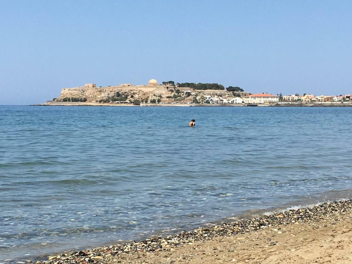 Koumpe Blue Sea View Apartment Rethymno Exterior foto